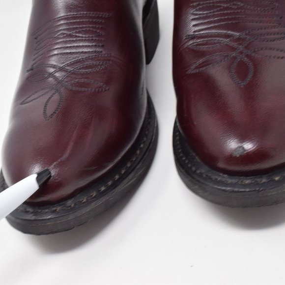 Justin Basics Boot Western Cowboy Men 7.5 EE JB1110 Rodeo Farmhouse Boho Unisex - Picture 5 of 13